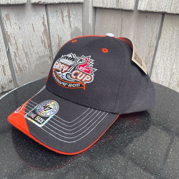 Grey Cup Vancouver 2011 Baseball Hat CFL 47 Brand New Tags - Picture 2 of 6